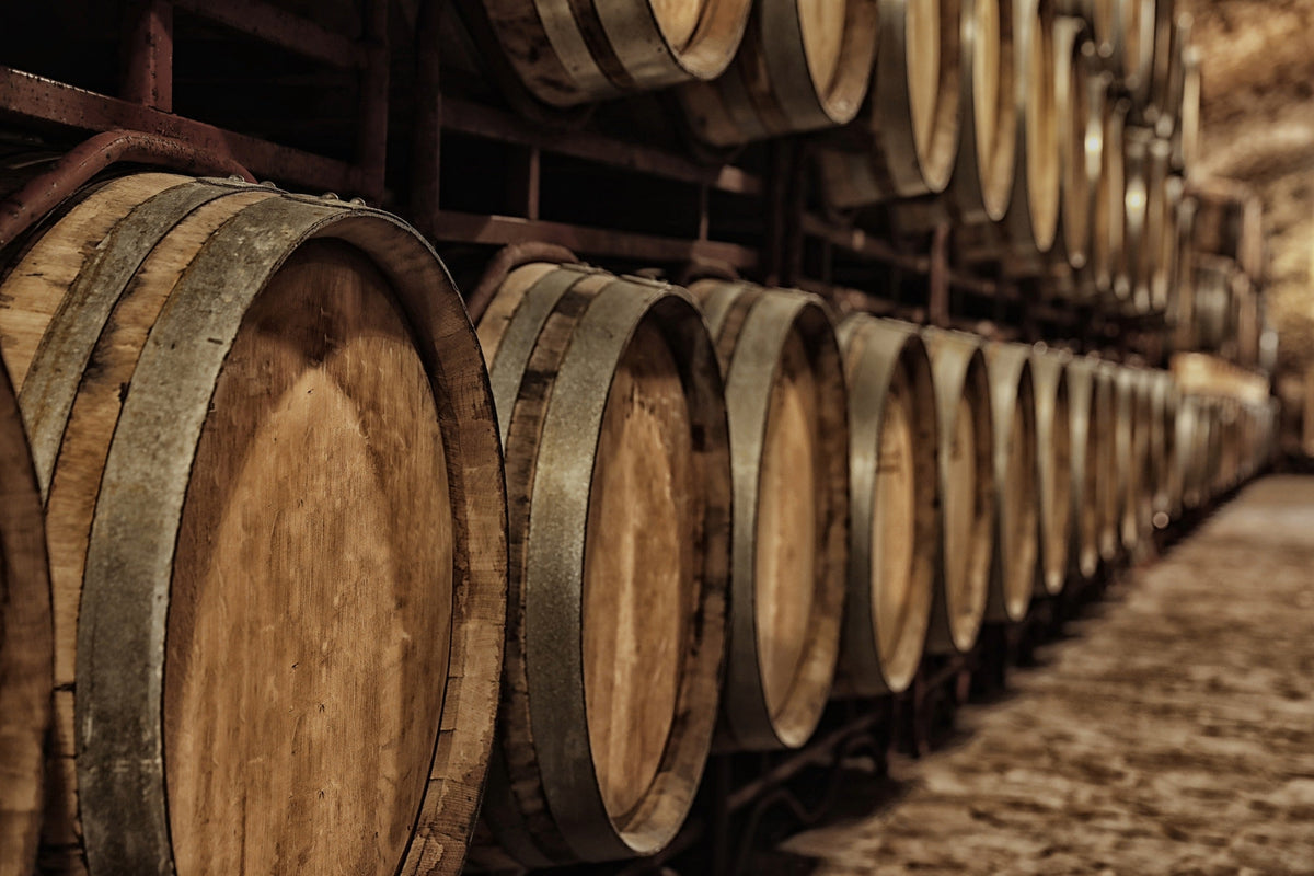 Oak barrels