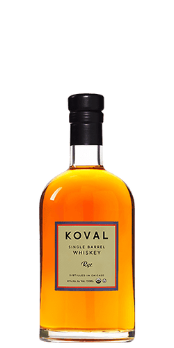 Koval Single Barrel Rye Whiskey (500mL)