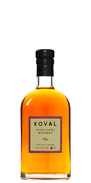 Koval Single Barrel Rye Whiskey (500mL)