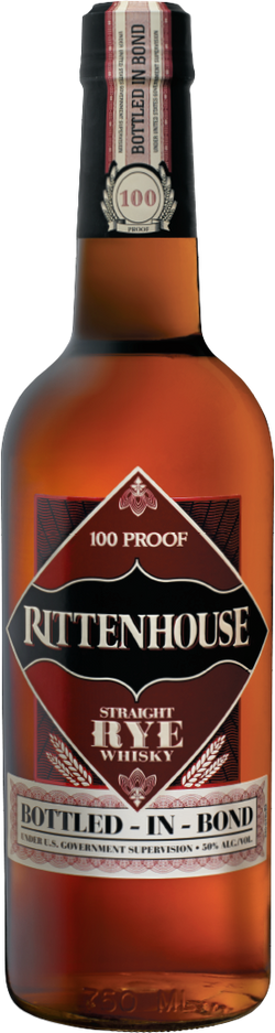 Rittenhouse 100 Proof Straight Rye Whisky (700mL)