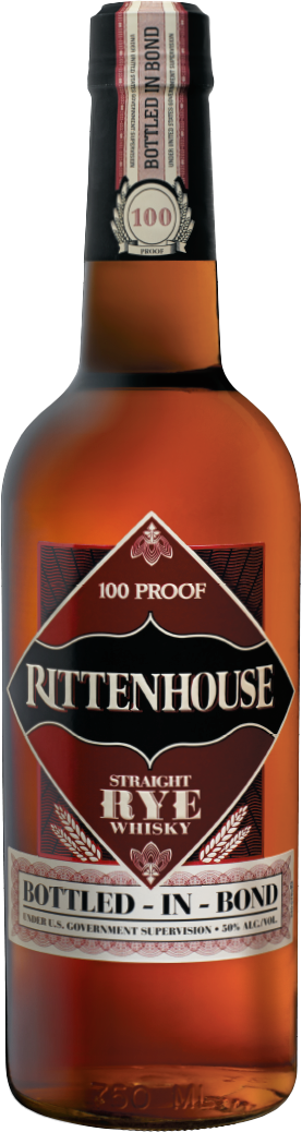 Rittenhouse 100 Proof Straight Rye Whisky (700mL)