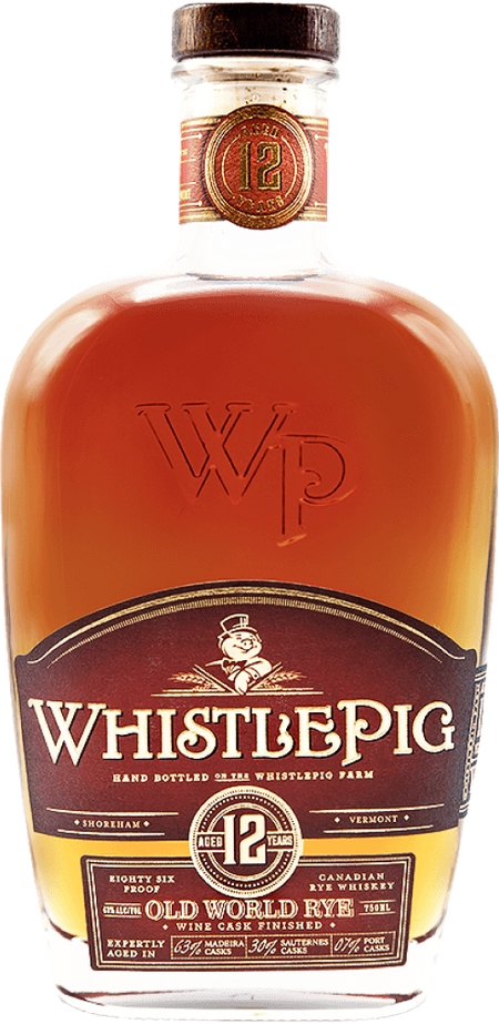 WhistlePig Old World 12 Year Old Rye Whiskey
