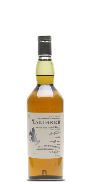 Whisky écossais single malt Talisker 25 ans