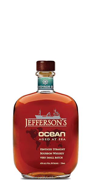 Jefferson's Ocean Aged at Sea Voyage 8 Bourbon