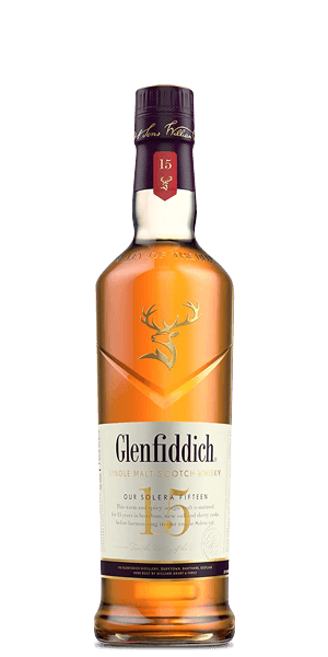 Glenfiddich 15 Year Old Solera Reserve Single Malt Scotch Whisky (700mL)