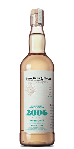 Cerf, ours et élan Bruichladdich 2006 (700 ml)