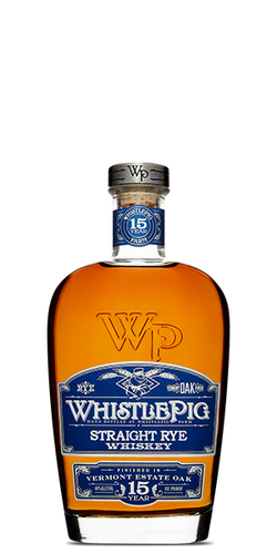 WhistlePig 15 Year Old Straight Rye Whiskey (700mL)