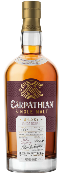 Carpathian Pedro Ximénez Fully Matured Single Malt Whiskey (700mL)
