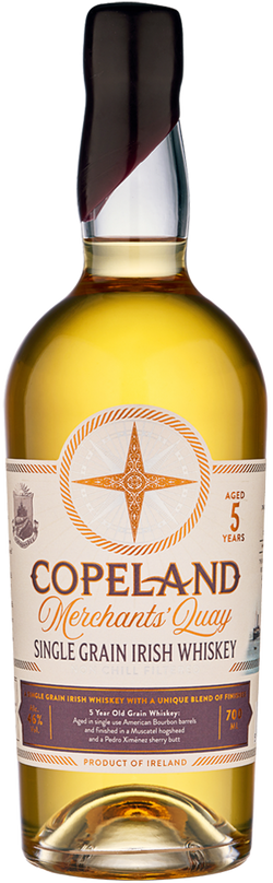 Copeland Merchant's Quay 5 Year Old Single Grain Irish Whiskey (700mL)