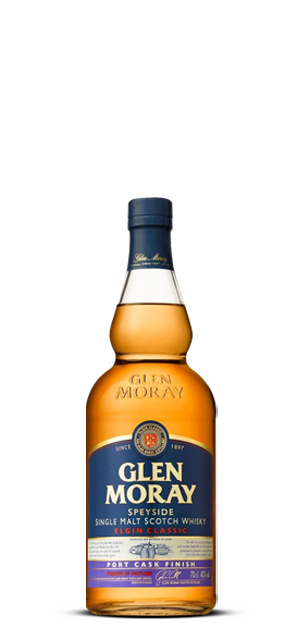 Glen Moray Port Cask Finish Single Malt Scotch Whisky (700mL)