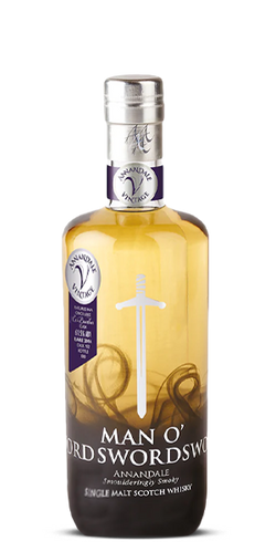 Man O' Sword 2015 Vintage Ex-Bourbon Cask Single Malt Scotch Whisky (700mL)