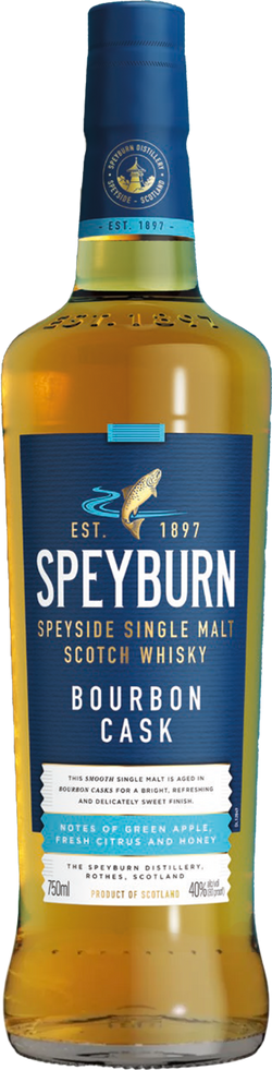 Speyburn Bourbon Cask Speyside Single Malt Scotch Whisky (700mL)