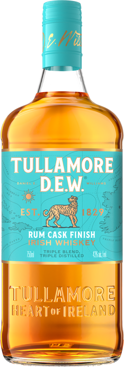 Tullamore D.E.W. XO Caribbean Rum Cask Finish Irish Whiskey (700mL)