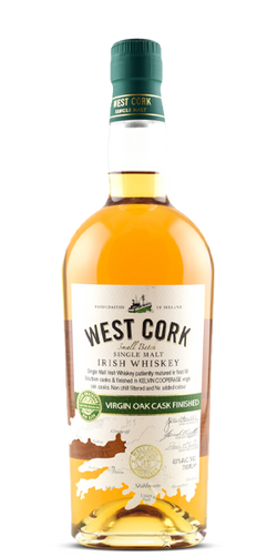 West Cork Virgin Oak Cask Finish Single Malt Irish Whiskey (700mL)