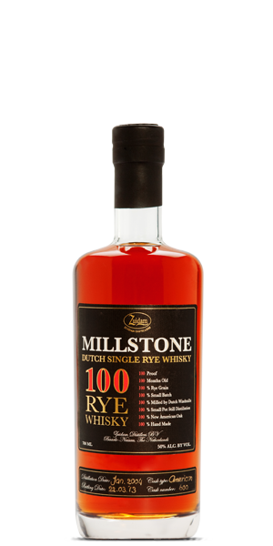 Zuidam Millstone 100 Rye Whisky (700mL)
