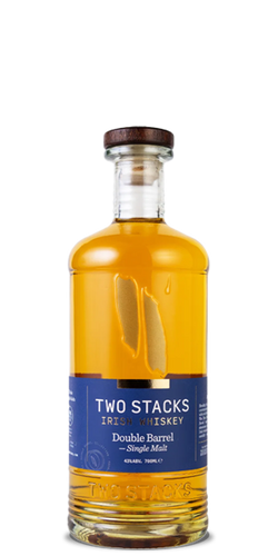Two Stacks Double Barrel Single Malt Irish Whiskey (700mL)