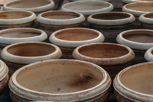 Clay pots