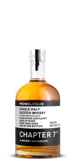 Chapter 7 Monologue 12 Year Old Blair Athol 2009 Wine Cask Scotch Whisky (700mL)