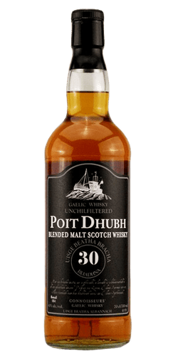 Poit Dhubh 30YO Malt Whisky (700mL)
