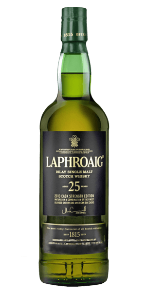 Laphroaig 25 Year Old Cask Strength (700mL)