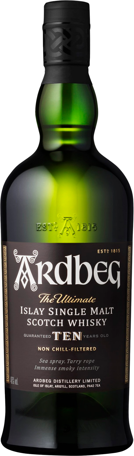 Ardbeg 10 Year Old Islay Single Malt Scotch Whisky (700mL)