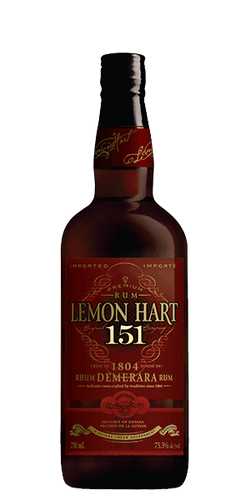Lemon Hart 151 Demerara Rum (700mL)