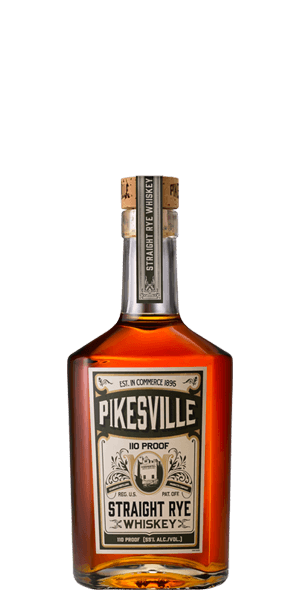 Pikesville 110 Proof Straight Rye Whiskey (750ml)