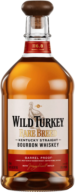 Wild Turkey Rare Breed Barrel Proof Kentucky Straight Bourbon Whiskey