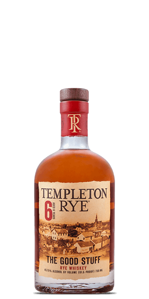 Templeton 6 Year Old Rye Whiskey