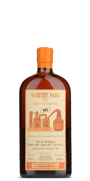 Habitation Velier 10YO Worthy Park Jamaica Pure Single Rum 2007