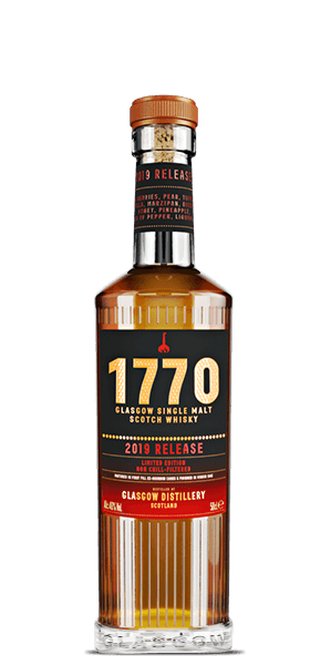 Glasgow 1770 Single Malt Scotch Whisky 2019 Release (500mL)