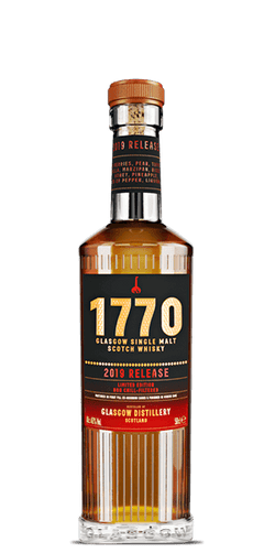 Glasgow 1770 Single Malt Scotch Whisky 2019 Release