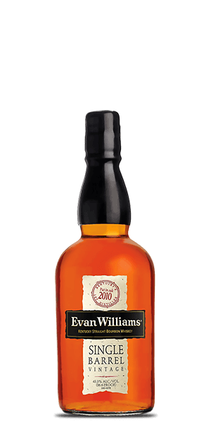 Evan Williams Single Barrel Bourbon Vintage 2010