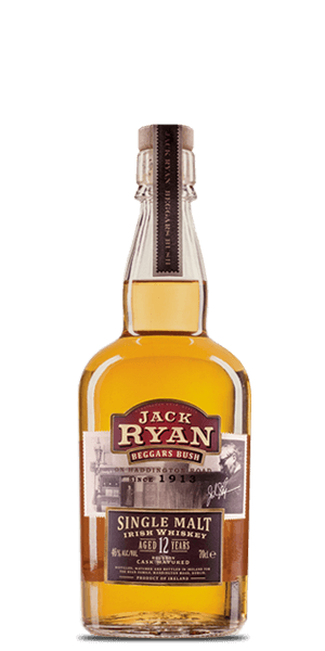Jack Ryan Beggars Bush 12 Year Old Single Malt Irish Whiskey