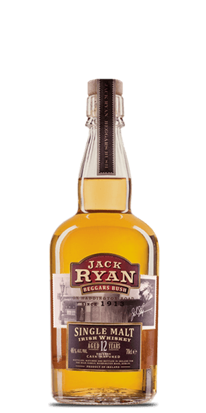 Jack Ryan Beggars Bush 12 Year Old Single Malt Irish Whiskey (700mL)