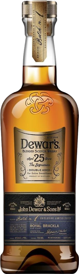 Dewar's The Signature 25 Year Old Blended Scotch Whisky (700mL)