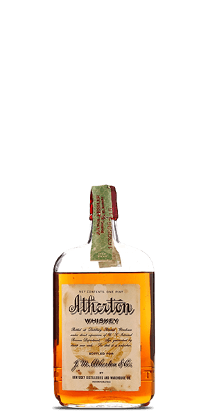 Atherton Whiskey Prohibition Era Bottling (570mL)
