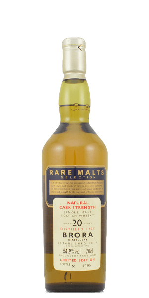 Brora 1975 20 Year Old Rare Malt