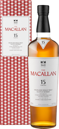 The Macallan Double Cask 15 Year Old Single Malt Scotch Whisky (700mL)