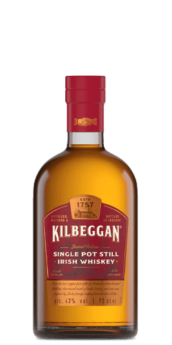 Kilbeggan Single Pot Still Irish Whiskey