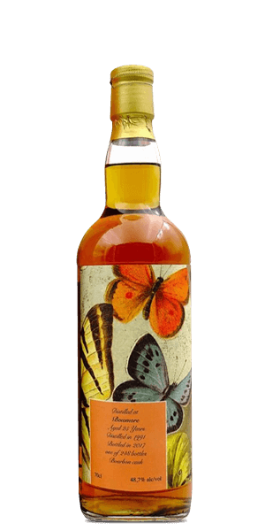Bowmore 1991 Antique Lions 25 Year Old The Butterflies Series
