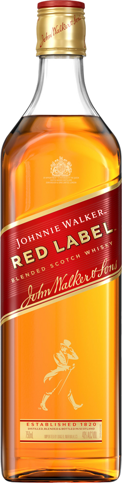 Johnnie Walker Red Label Blended Scotch Whisky (700mL)