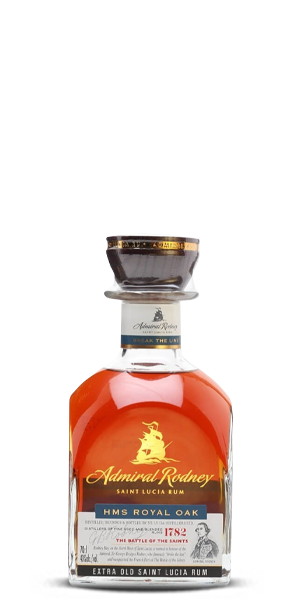 Admiral Rodney HMS Royal Oak Extra Old Saint Lucia Rum (700mL)