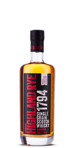 Arbikie 1794 Highland Rye Single Grain Scotch Whisky 2020 Release