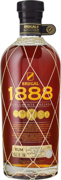 Brugal 1888 Double Aged Rum (700mL) – Flaviar