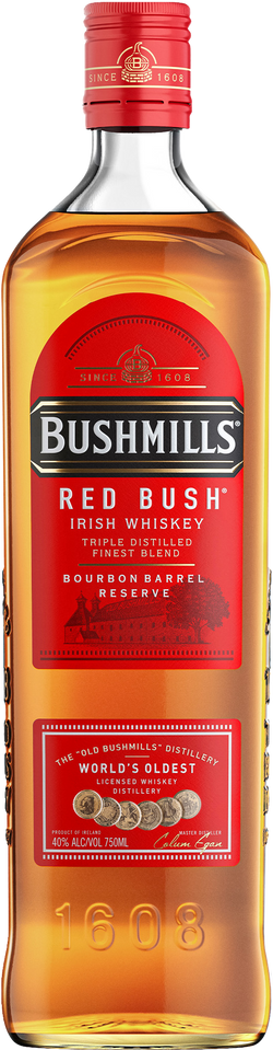 Bushmills Red Bush Irish Whiskey (700mL)