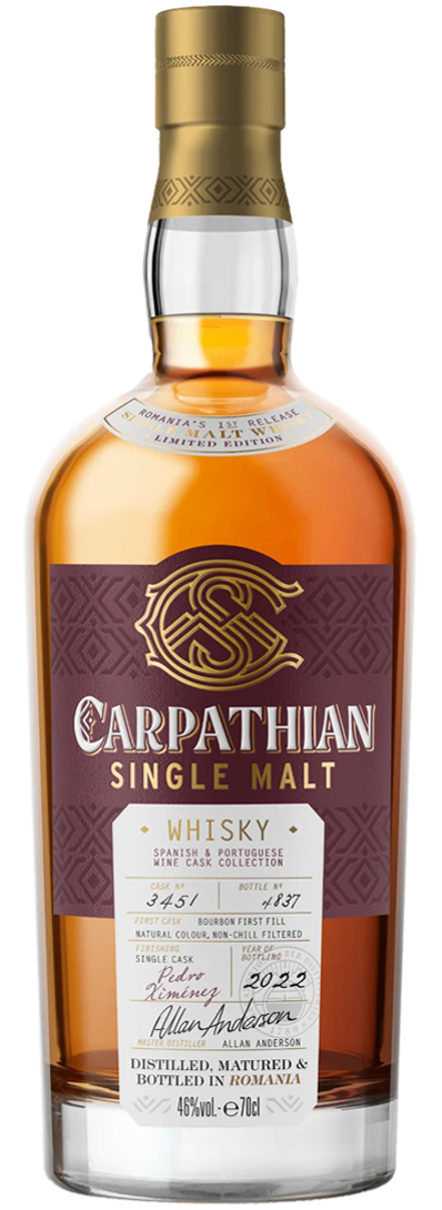 Carpathian Pedro Ximénez Fully Matured Single Malt Whiskey