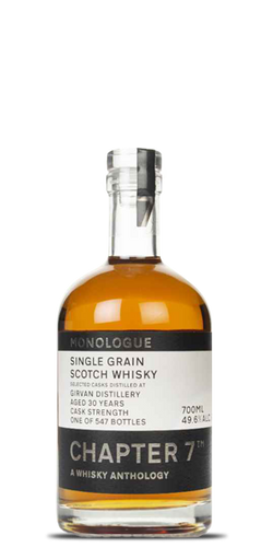 Chapter 7 Monologue 30 Year Old Girvan 1991 Scotch Whisky (700mL)