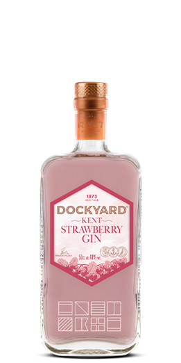 Dockyard Kent Strawberry Gin (500mL)