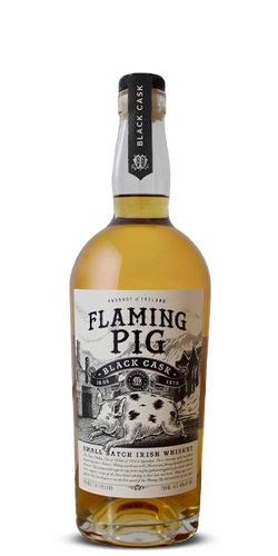 Flaming Pig Black Cask Irish Whiskey (700mL)